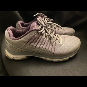 Abeo- Women’s Shoes,‎ Grey/ Purple- Size:-10